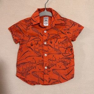 Nautical Collared Shirt